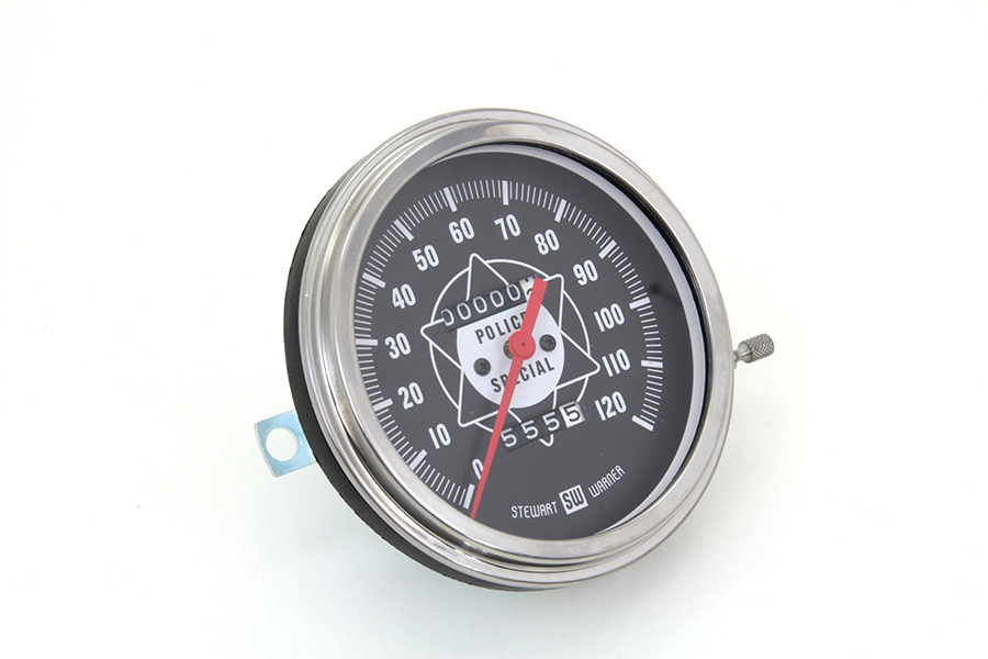 Speedometer with 1:1 Ratio and Red Needle for FL 1968-1980