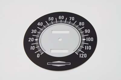 Speedometer Tin Face for Harley FL 1968 Big Twins