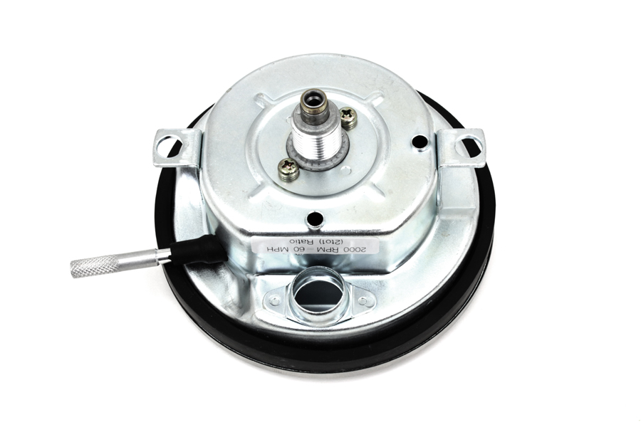 Replica 2:1 Speedometer with Black Needle for 1936-61 Models