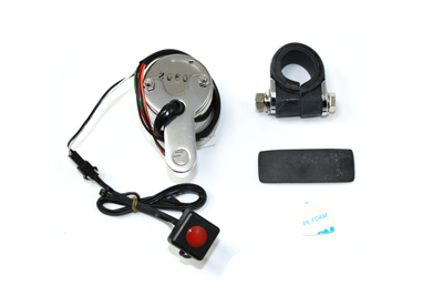 48mm Deco Mini Electric Speedometer for 1995-UP Harley BT & XL