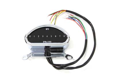 Digital Mini Speedometer Tachometer for Harley & Customs