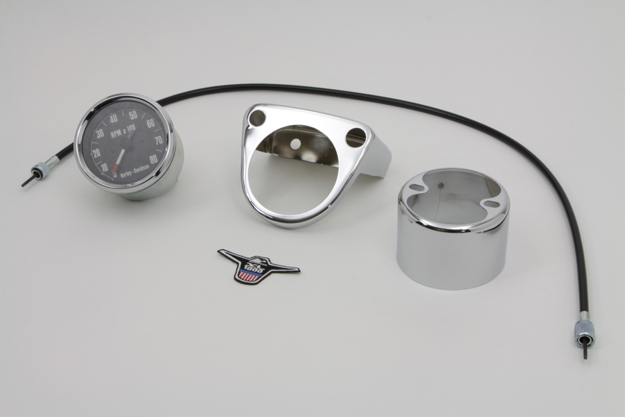 XL 1971-1972 Sportsters Tachometer Kit with 2:1 Ratio