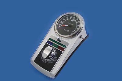 Chrome Cast Dash Panel Kit w/ 2:1 Ratio Speedometer FXWG 1980-1983