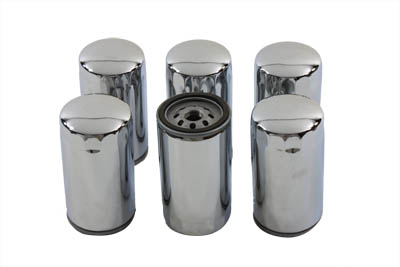 Motor Shop Oil Filters 6 Pack for FXD 1991-1998 Harley DYNA