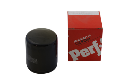 Perf-form Black 3.75 in. Spin On Oil Filter for 1980-UP Big Twins & XL