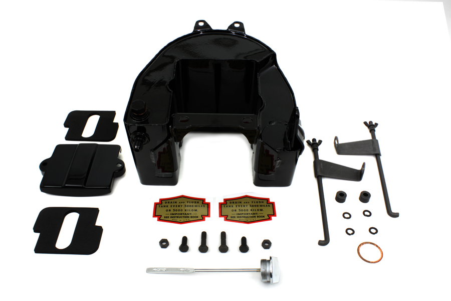 Oil Tank Kit Black for 1938-1939 EL & UL