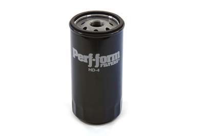 Perf-form Chrome 5.5 in. Spin On Oil Filter for FXD 1991-98 DYNA