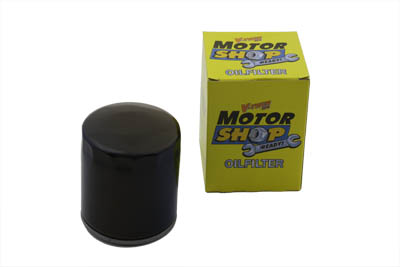 Stock Black 3.25 in. Spin On Oil Filter for 1999-UP Harley Big Twins