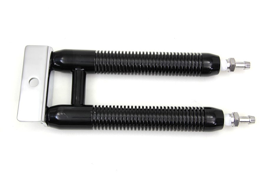 Dual Cool Oil Cooler Black with 7" Long Tubes