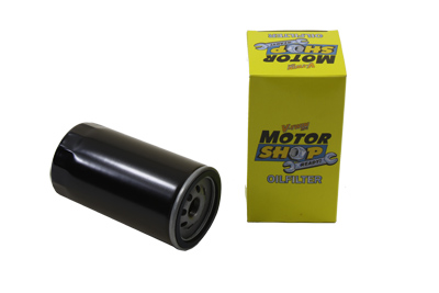 Hex Black 5.5 in. Spin On Oil Filter for FXD 1991-1998 Harley DYNA
