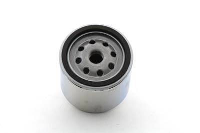 K&N Spin On Hex Oil Filter Chrome for 1980-84 Big Twins & XL Harley