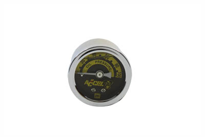 Oil Pressure Gauge 1-1/2\" for Harley Big Twins & Sportsters