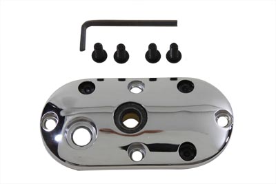 Oval V-Tech Cover Chrome for Harley FXE 1974-1984 Big Twins