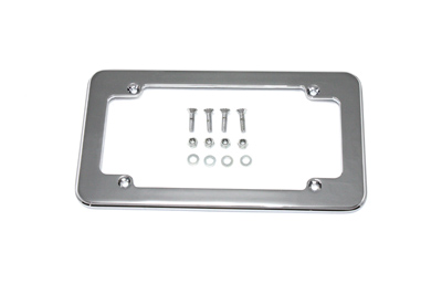 License Plate Frame Chrome for PA 4-1/2" x 8" Plates