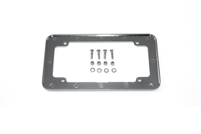 License Plate Frame Chrome for PA 4-1/2" x 8" Plates