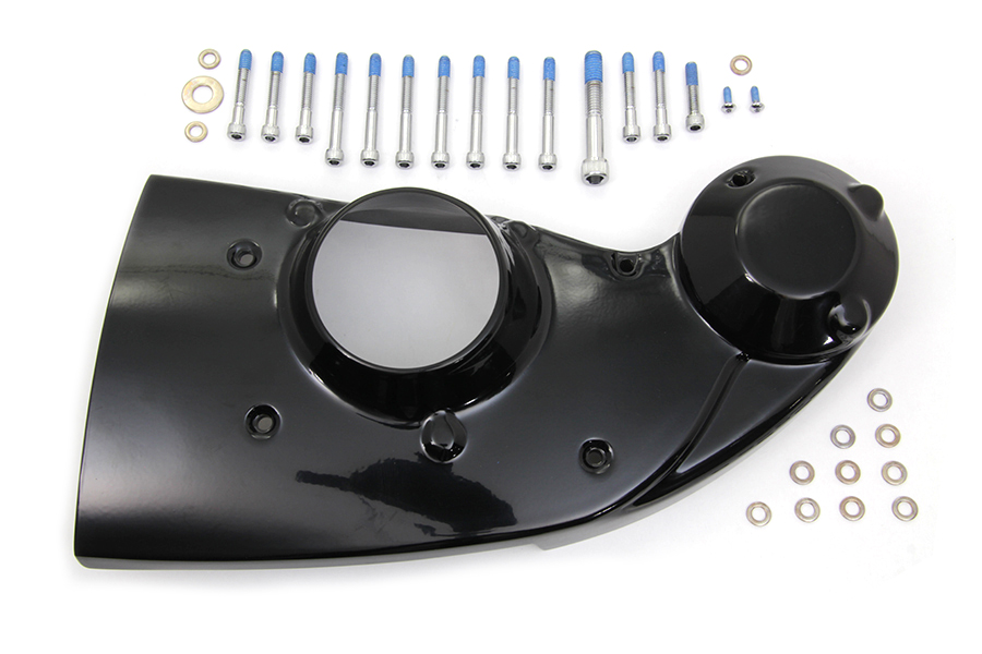 Black XL 2004-UP Sportsters Cam Cover Trim