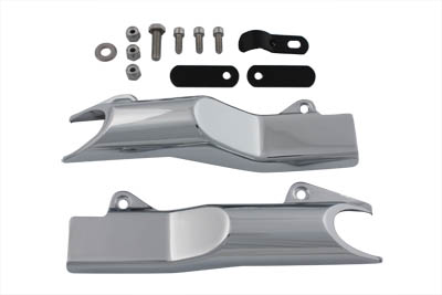 OE Upper Swingarm Cover Set for FXST 2001-UP Softail Std.