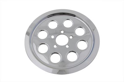 Outer Pulley Cover 70 Tooth Chrome for Harley FXD 2000-2005