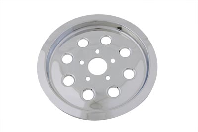 Chrome 65 Tooth Outer Pulley Cover for FXST & FLST 1995-1999