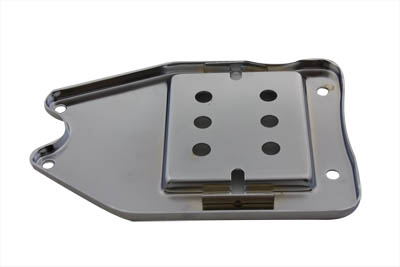 Replica Oil Tank Plate Chrome for Harley 1936-1964 Big Twins