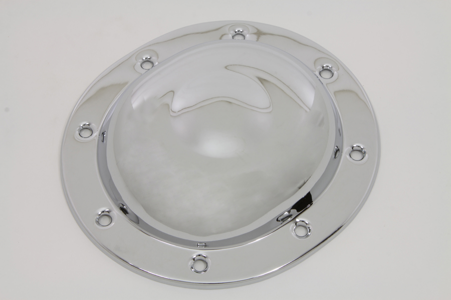 Chrome Steel Dimple Derby Cover for 1936-1964 Harley Big Twins