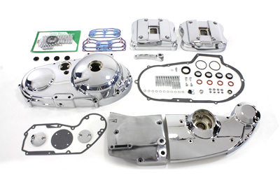 Chrome Engine Dress Up Kit for Harley XL 1991-1993 Sportsters