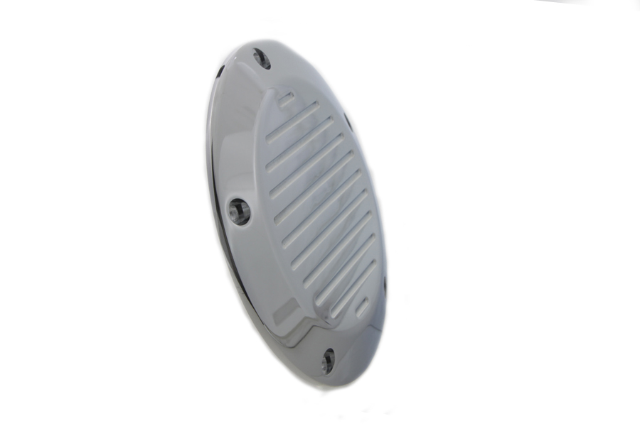 Chrome 1999-UP Big Twins Ball Milled 5-Hole Derby Cover