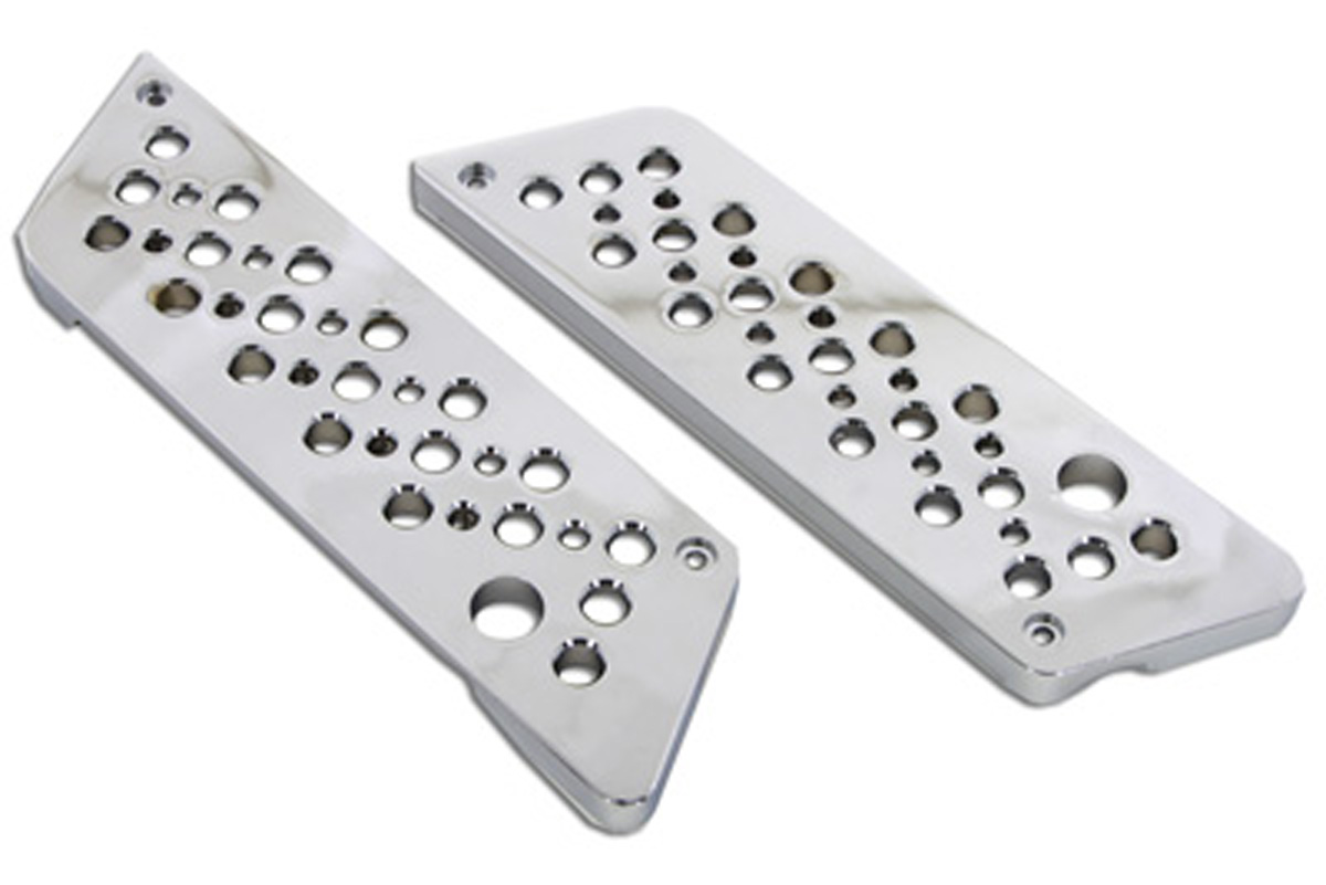 FLT 1993-UP Swiss Cheese Saddlebag Latch Set