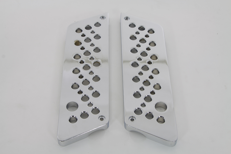 FLT 1993-UP Swiss Cheese Saddlebag Latch Set
