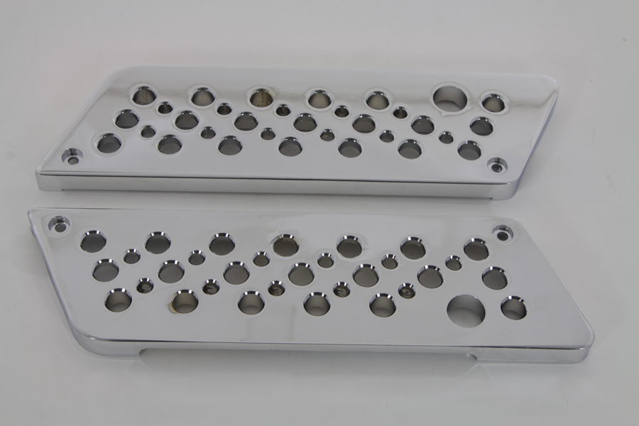 FLT 1993-UP Swiss Cheese Saddlebag Latch Set
