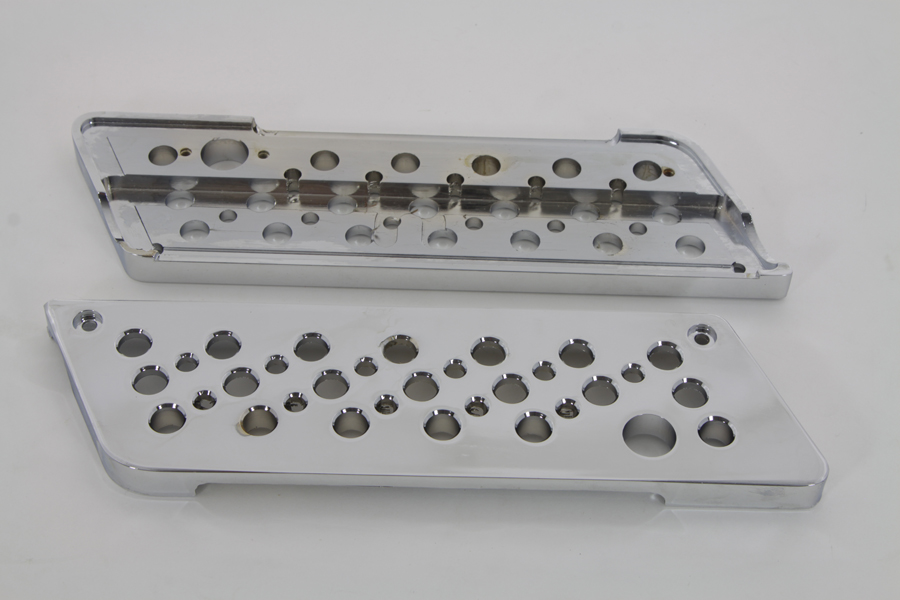 FLT 1993-UP Swiss Cheese Saddlebag Latch Set