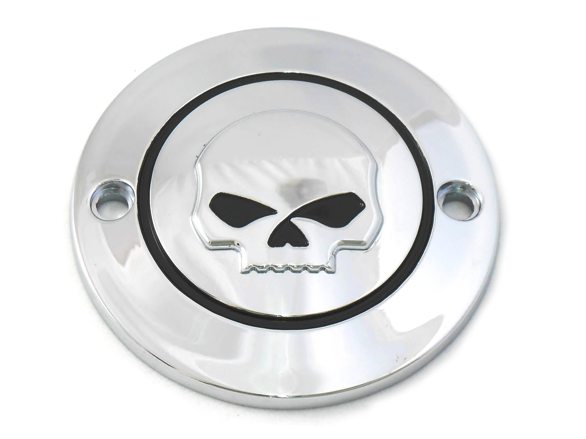 Skull Point Cover Chrome for XL 2004-UP Sportsters