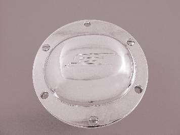 Chrome Early Bird Style Derby for 1970-98 Harley Big Twins