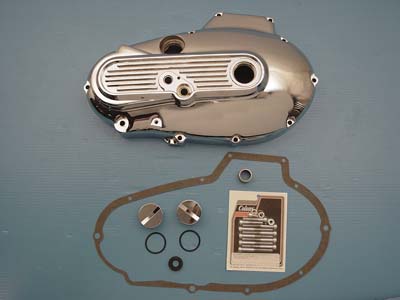 Chrome Alternator Primary Cover Kit for XLCH & XLH 1984-1985