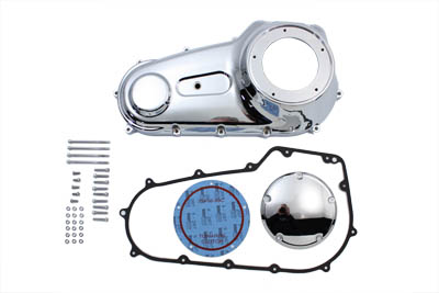 Chrome FXD 2006-UP Dyna Glide Outer Primary Cover Kit