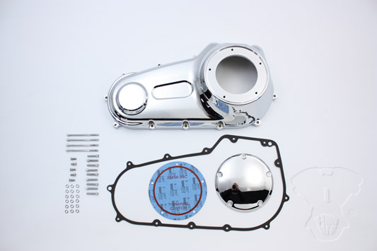 Chrome Outer Primary Cover Kit for FXST & FXDWG 2006-UP