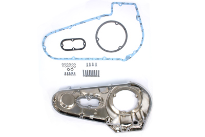 Chrome Outer Primary Cover Kit for Harley FLH 1982-1984 Big Twins