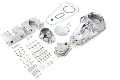 Chrome Engine Dress Up Kit for FL 1982-1984 Rear Belt Drive