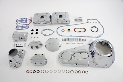 Chrome 1985-1986 FXST & FLST Engine Dress Up Kit