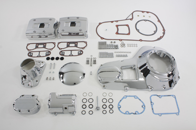 Chrome FLT 1992 Tour Glide Engine Dress Up Kit