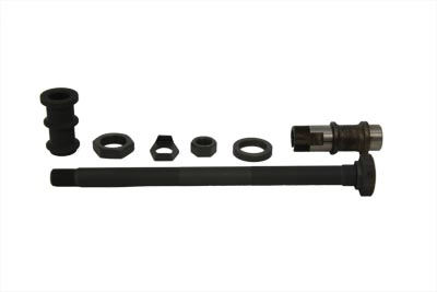 Parkerized Rear Axle Kit Hex Type 11" Long for 1936-57 Big Twins