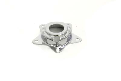Chrome Wheel Hub Thrust Bearing Cover with Hole for FL 1955-1966