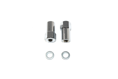 Chrome Axle Adjuster Nut Set Replacement for Block Set