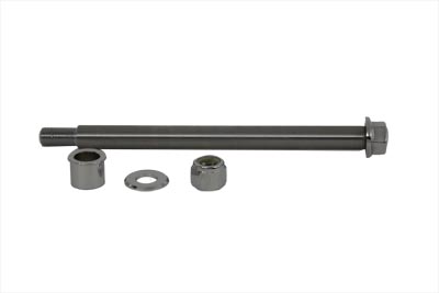 Front Axle Kit Chrome 10" Long 3/4" OD for FXSTS 2000-UP