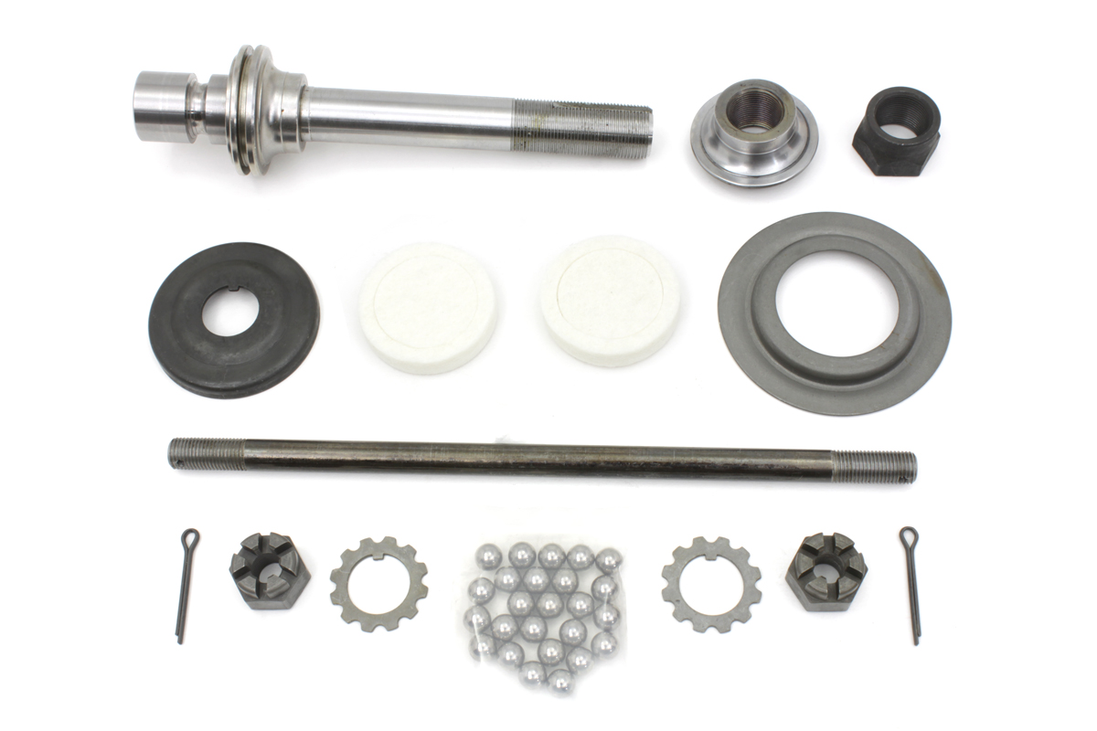 W 1936-1952 Side Valve 45" Front Wheel Hub Axle Kit