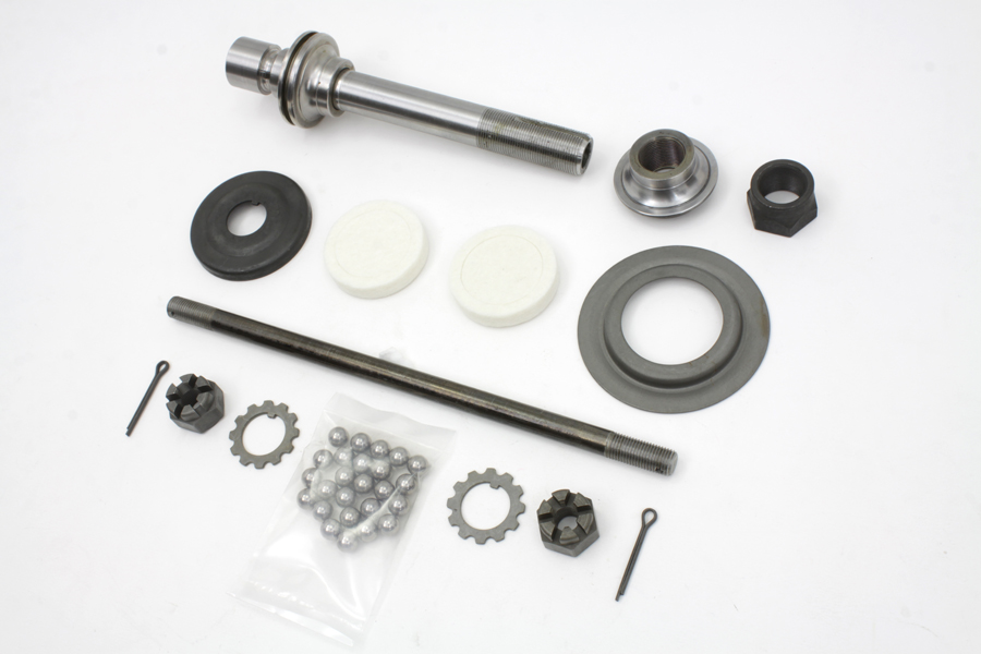 W 1936-1952 Side Valve 45" Front Wheel Hub Axle Kit