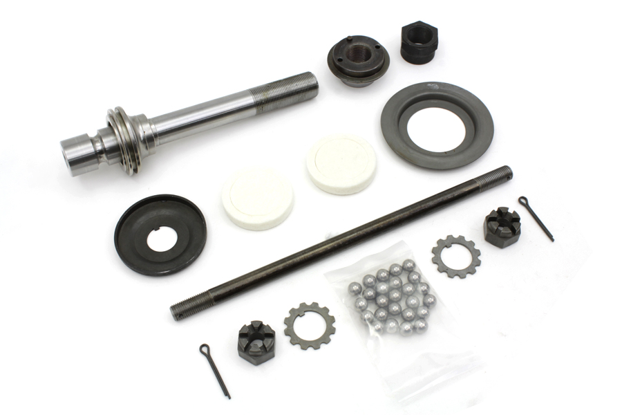 W 1936-1952 Side Valve 45" Front Wheel Hub Axle Kit