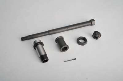 Replica Front Axle Kit Parkerized 5/8" OD for 1936-1948 Big Twins