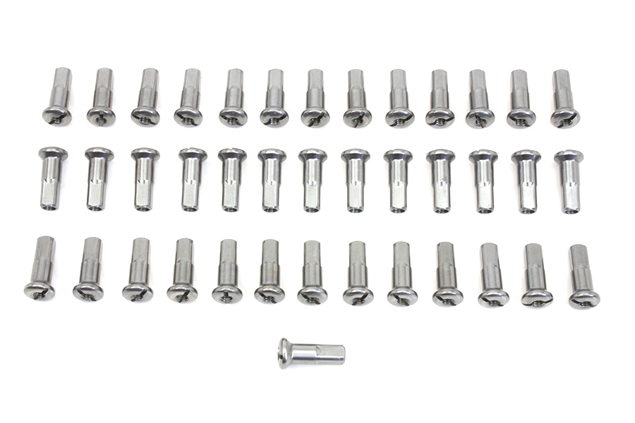 Spoke 40 Piece Cadmium Nipple Set for FL 1941-1984