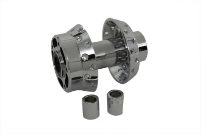 Chrome Front Wheel Hub for 1996-1999 Harley FXST FLST Softails